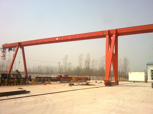 Zunanji Single Girder Gantry Crane 32Ton