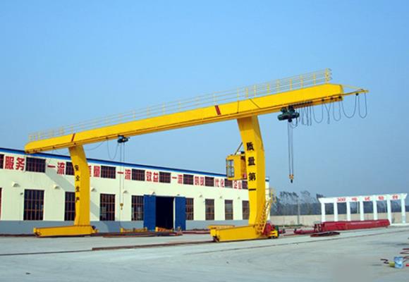 L-Shaped Legs Enojni nosilec Gantry Crane z dvigalom