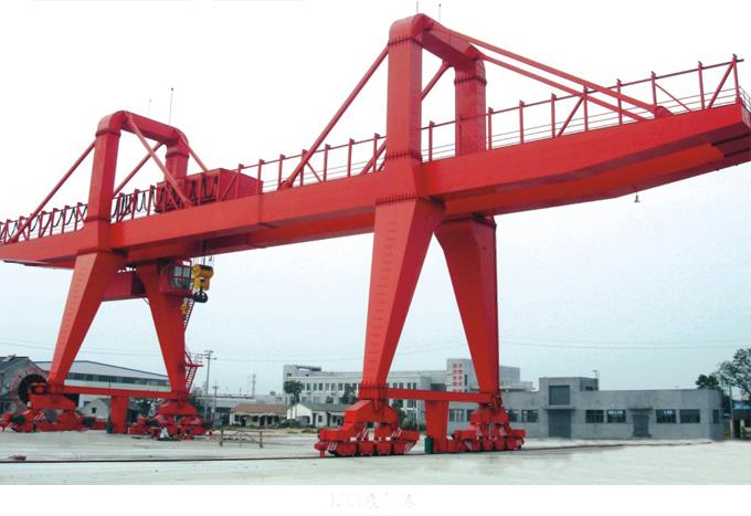 MG Double Girder Gantry Crane 40 Ton za Heavy Lift